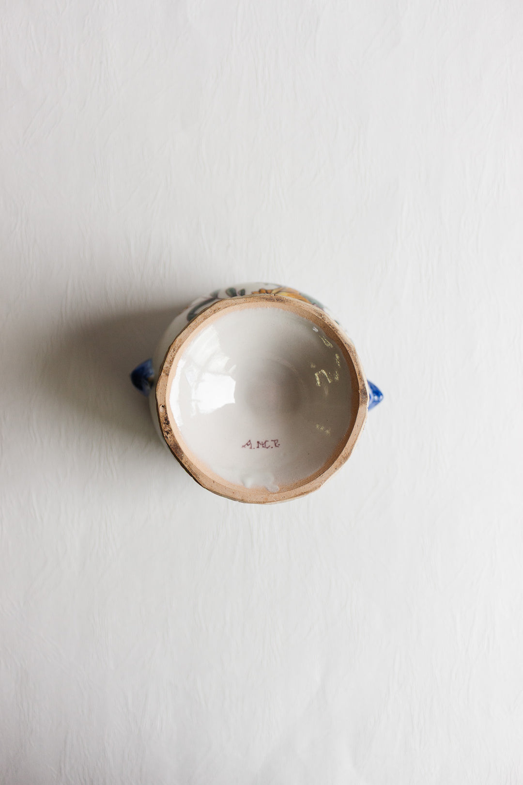 antique french hand painted and signed soupière