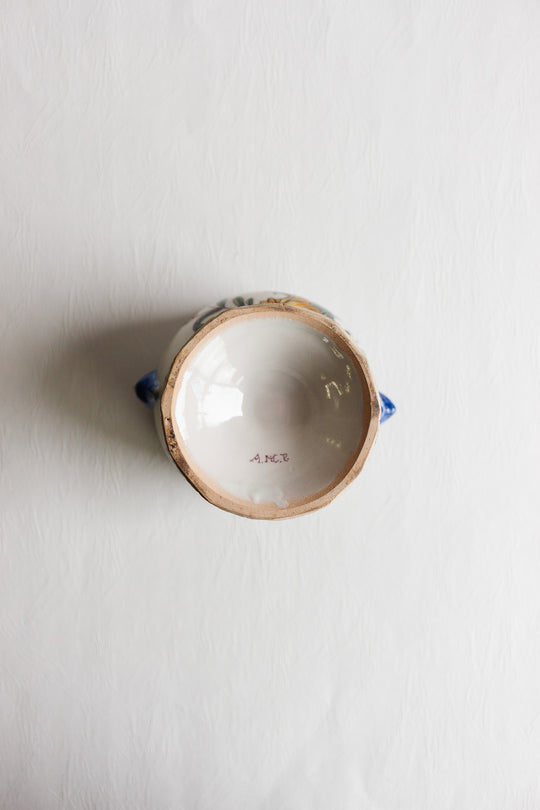 antique french hand painted and signed soupière