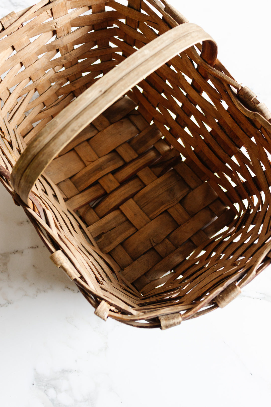vintage french market basket