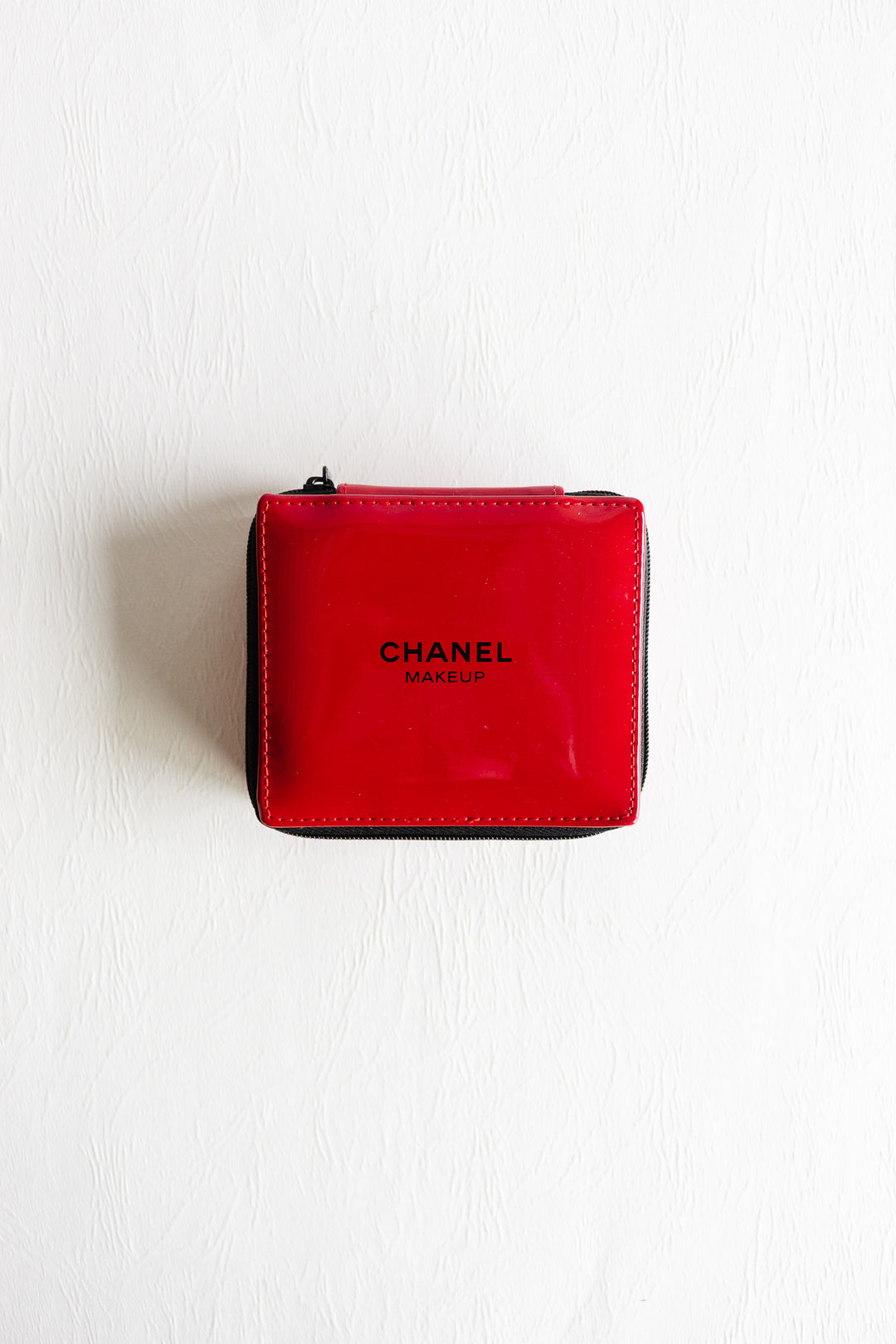 discontinued Chanel red makeup case