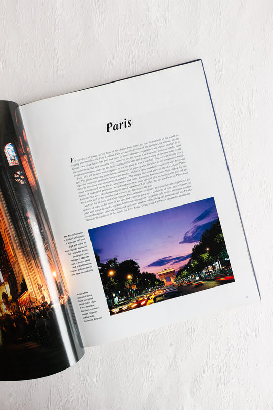 "a portrait of france" vintage coffee table book