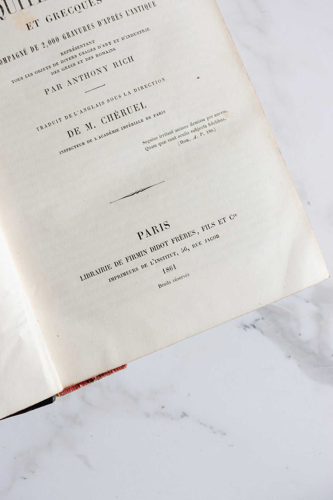 dictionnaire des antiquités romaines et greques 1861