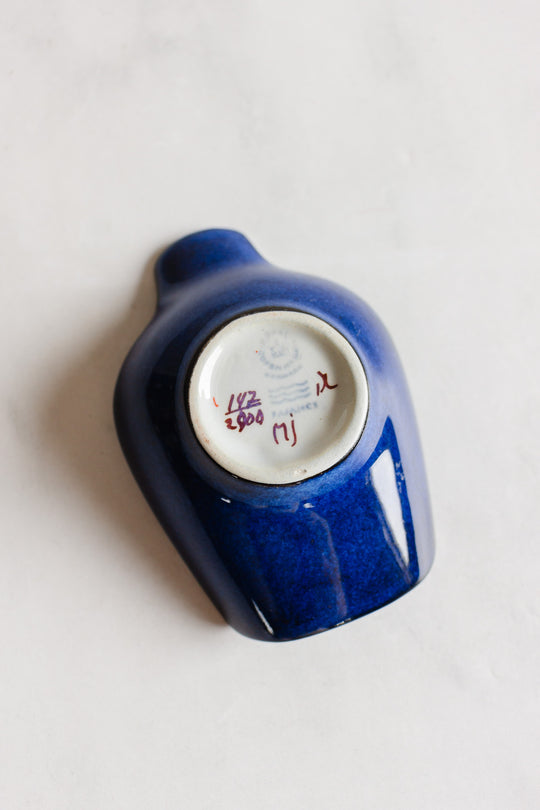 vintage Copenhagen hand painted "fajance" spoon rest