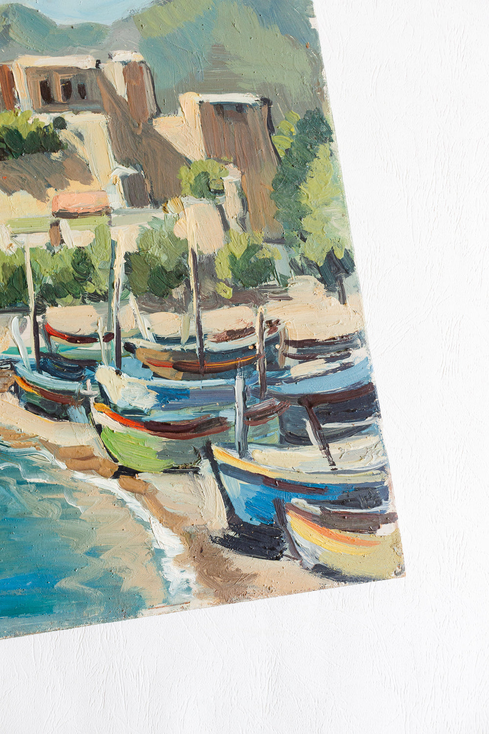les bateaux sur la plage