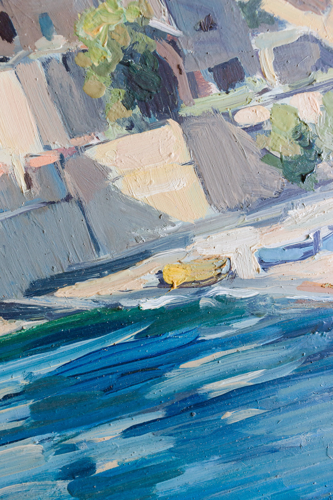 les bateaux sur la plage
