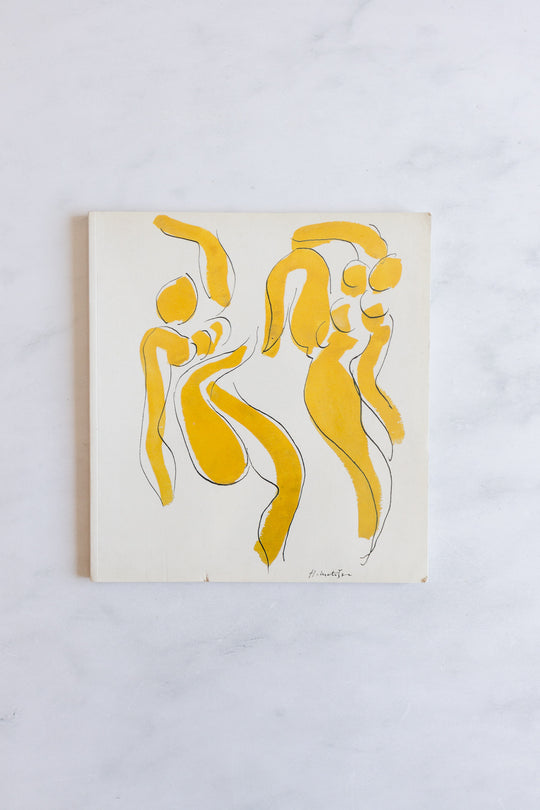 vintage french art book, “henri matisse: dessins”