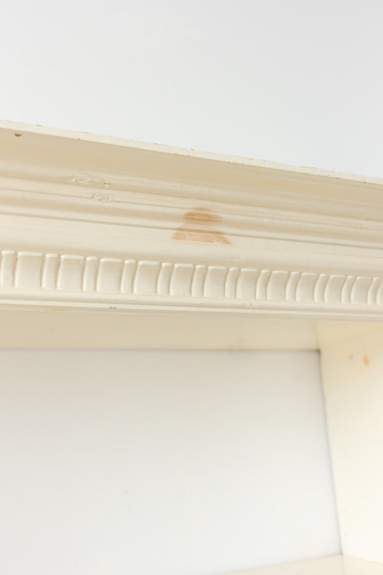 vintage farmhouse wall mounted wood shelf