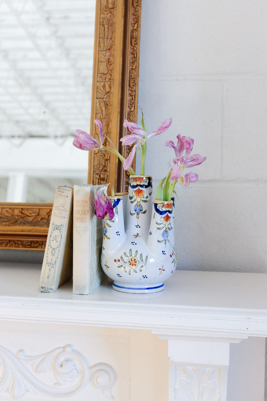 vintage french henri delcourt bouquetière tulipière