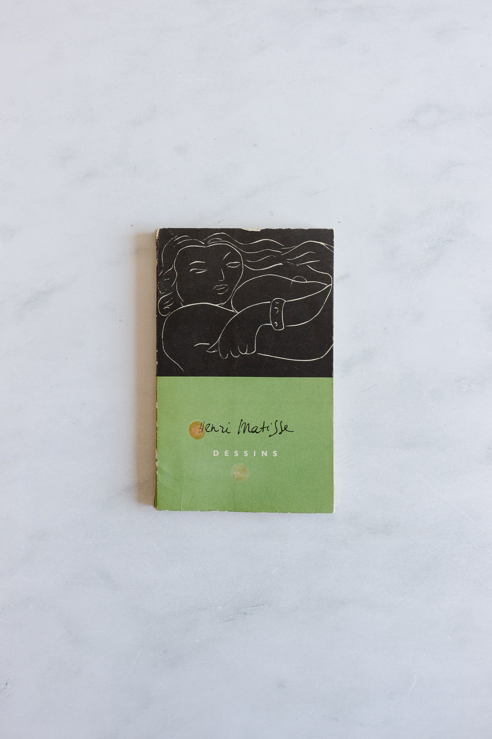 rare midcentury French art book, "Henri matisse: dessins"