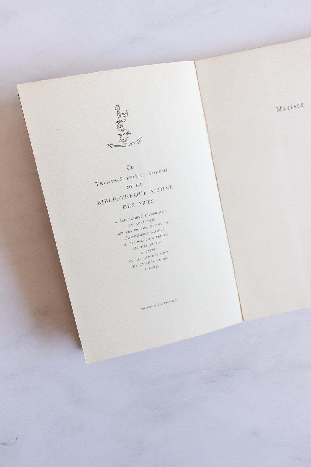 rare midcentury French art book, "Henri matisse: dessins"