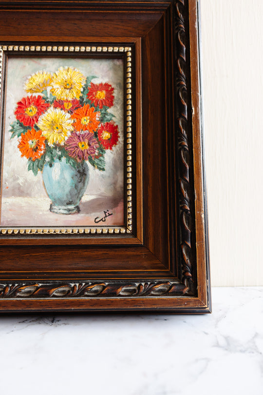 les marguerites multicolores