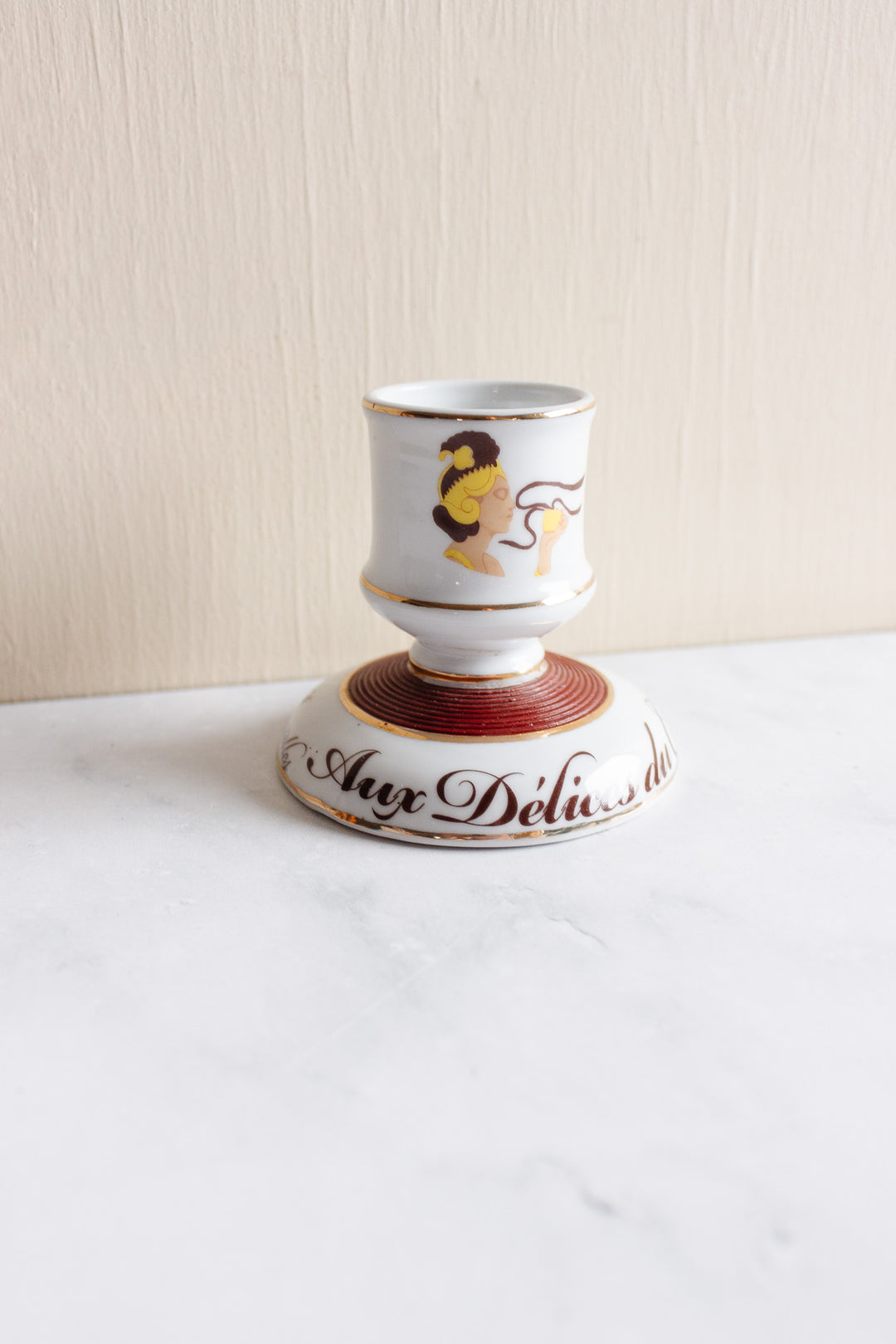 vintage french "aux delices du cacao maison Vervoort" advertising match strike