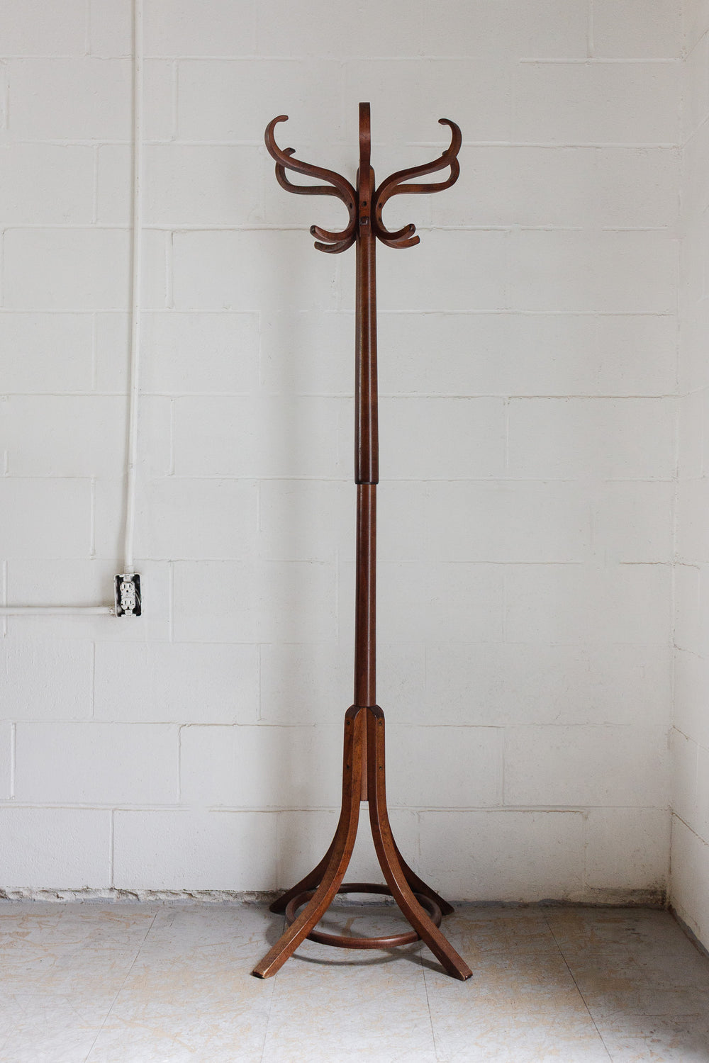 vintage french bentwood coat tree