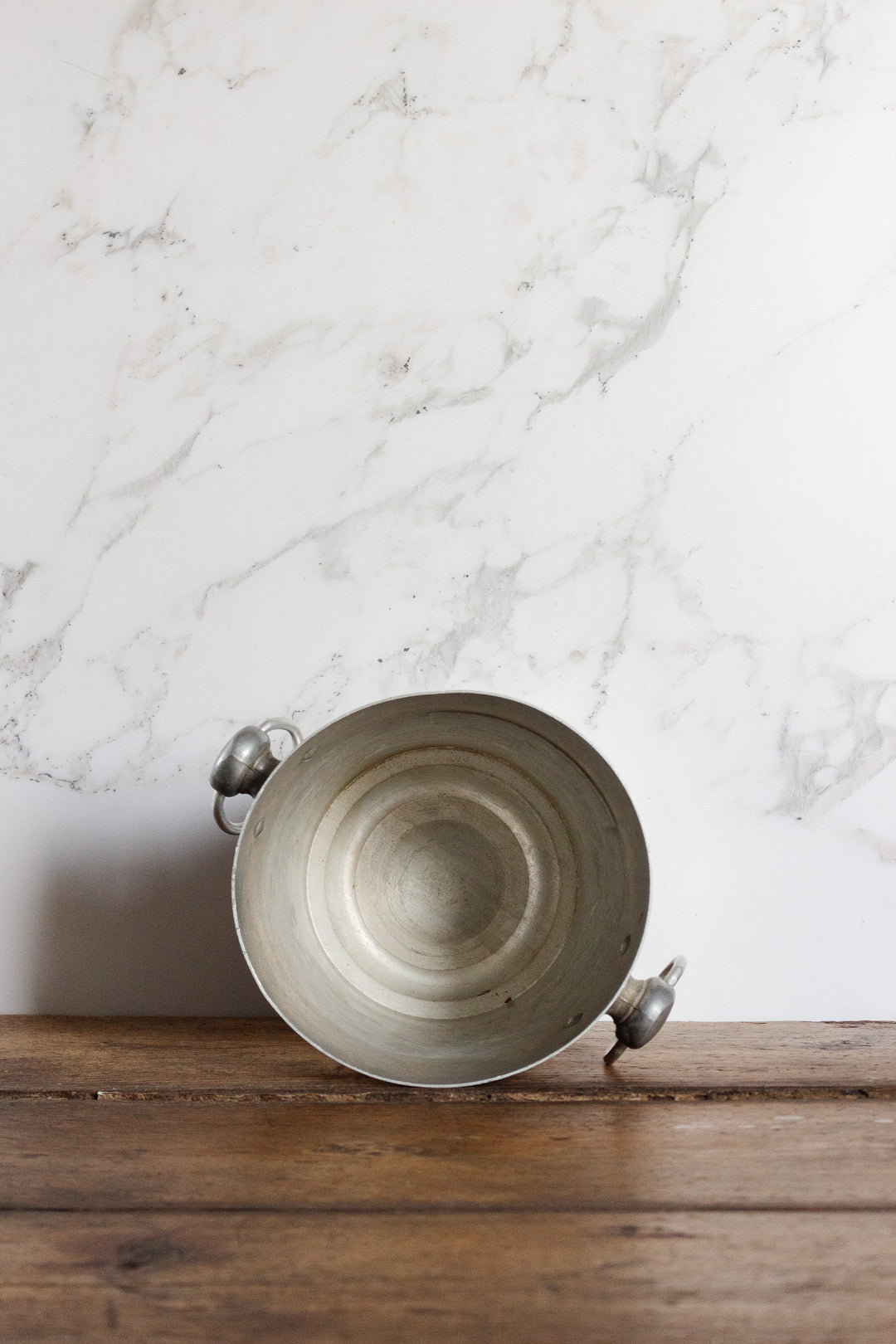 vintage french aluminum Billecart-Salmon champagne bucket