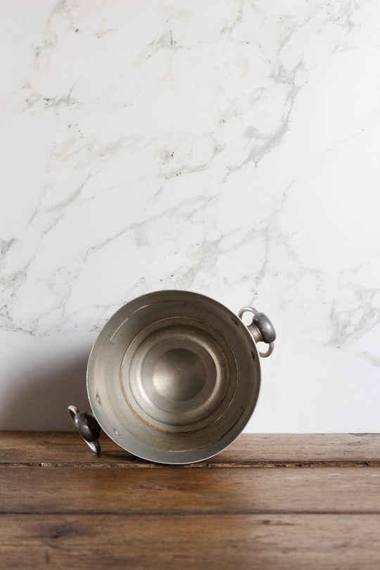 vintage french aluminum Taittinger champagne bucket