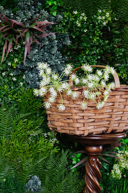 vintage french market basket