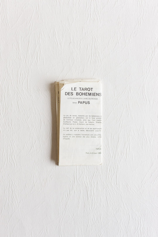 tarot bohémien après papus