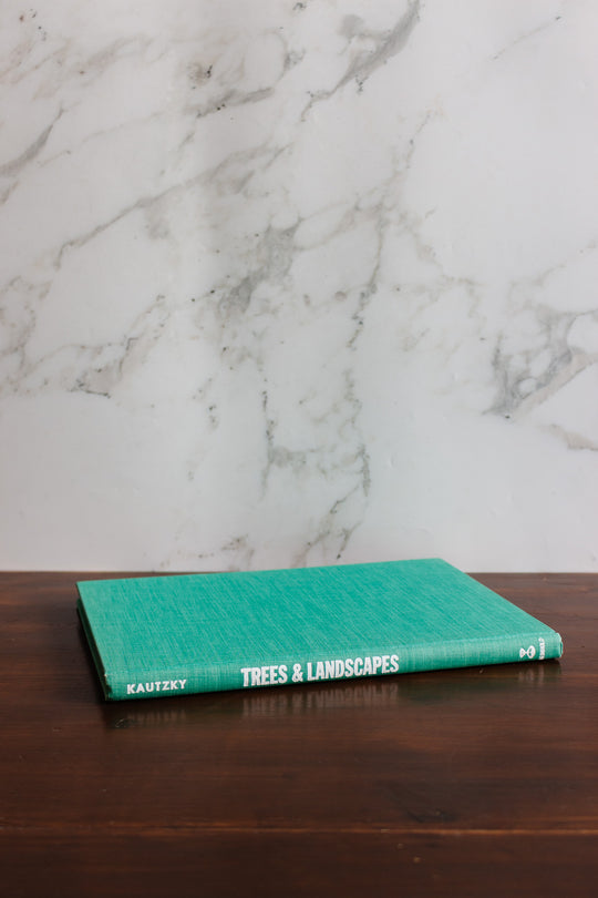 "trees and landscapes" vintage art book