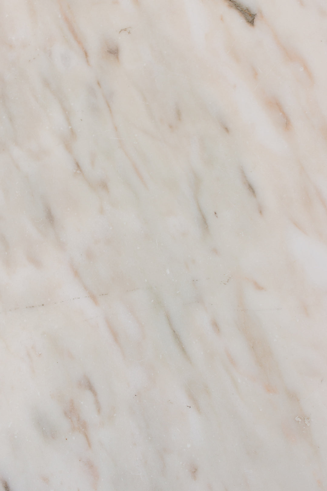 antique french scalloped marble top side table