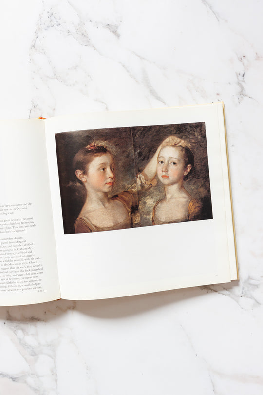 vintage art book, “100 great paintings in the Victoria & Albert museum"