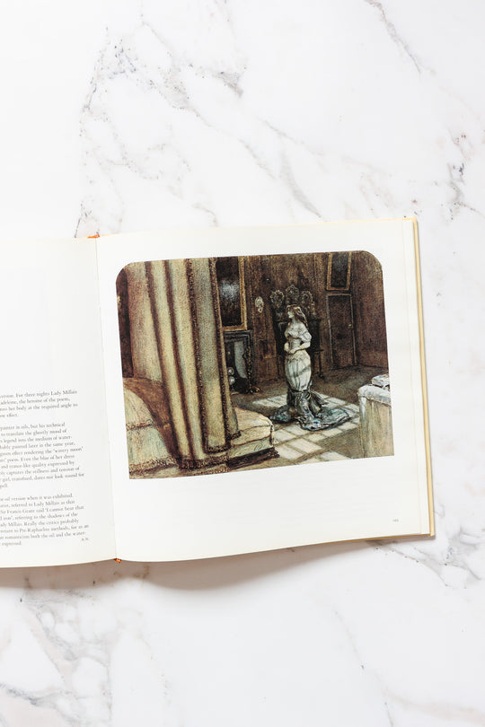 vintage art book, “100 great paintings in the Victoria & Albert museum"