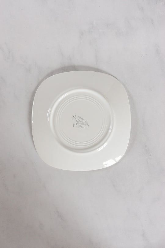 midcentury french longchamp fish plates, set of 6