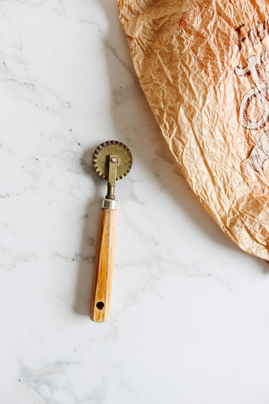 antique french pastry cutter