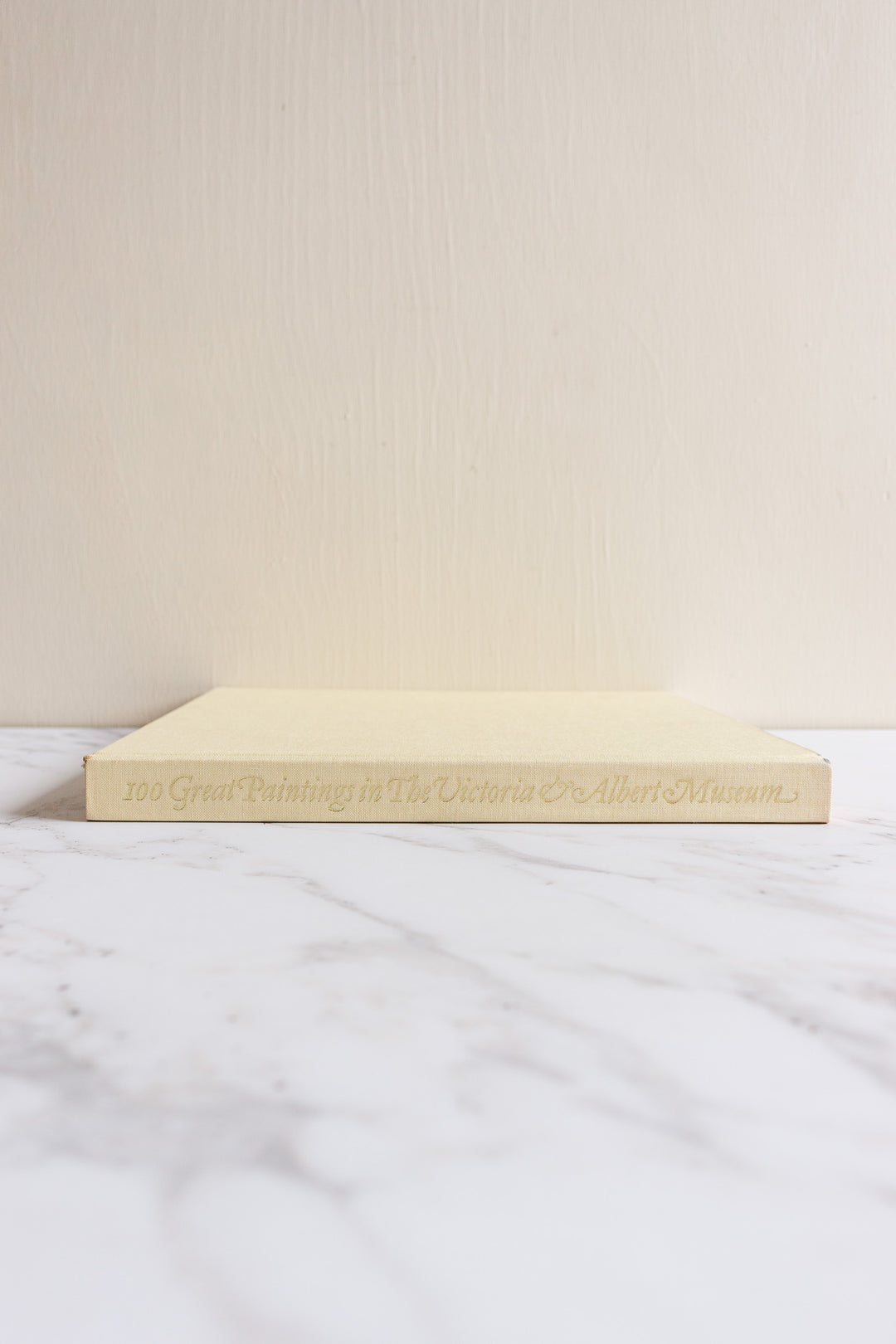 vintage art book, “100 great paintings in the Victoria & Albert museum"