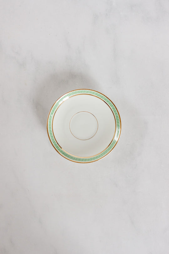 turn of the century D&C L. Bernadaud 22k greek key coffee set