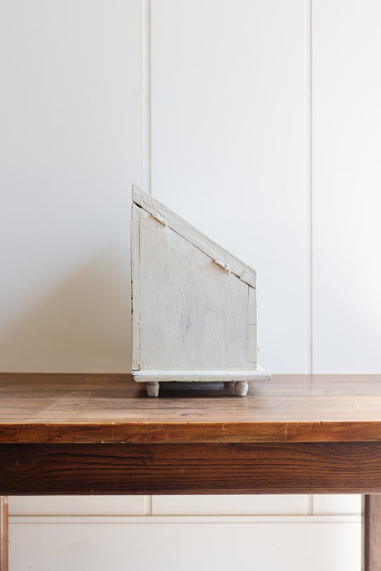 antique french "boîte notaire" double door letter cabinet