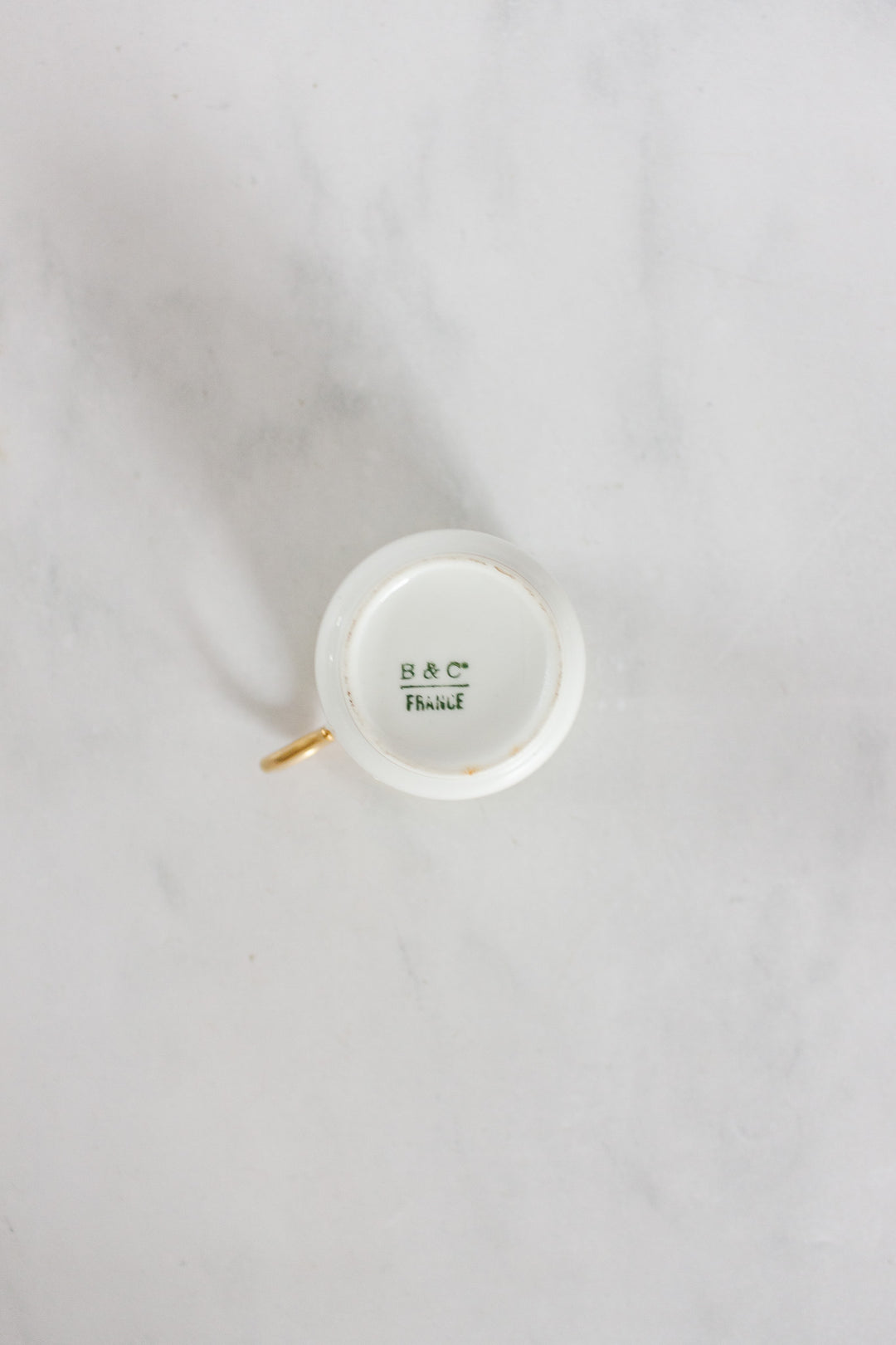 turn of the century D&C L. Bernadaud 22k greek key coffee set