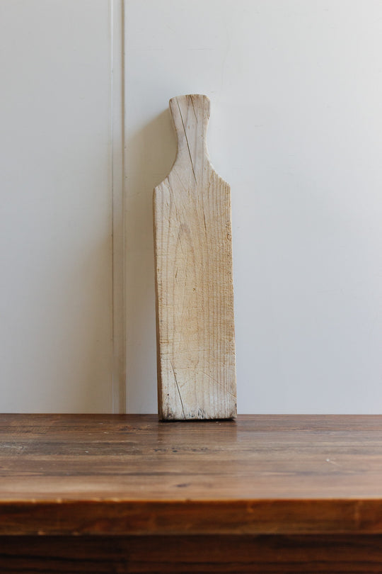 vintage french wooden  breadboard