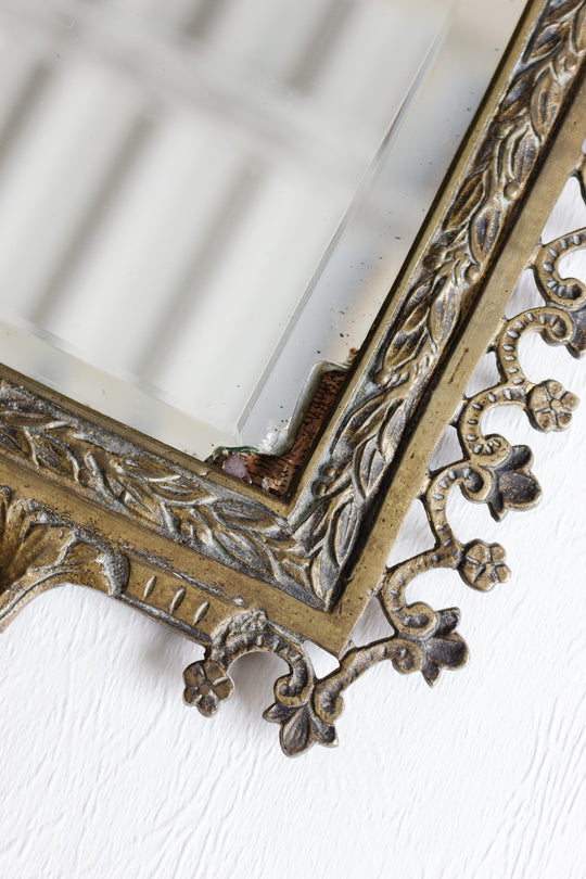 late 19th century french baroque revival mascaron mirror