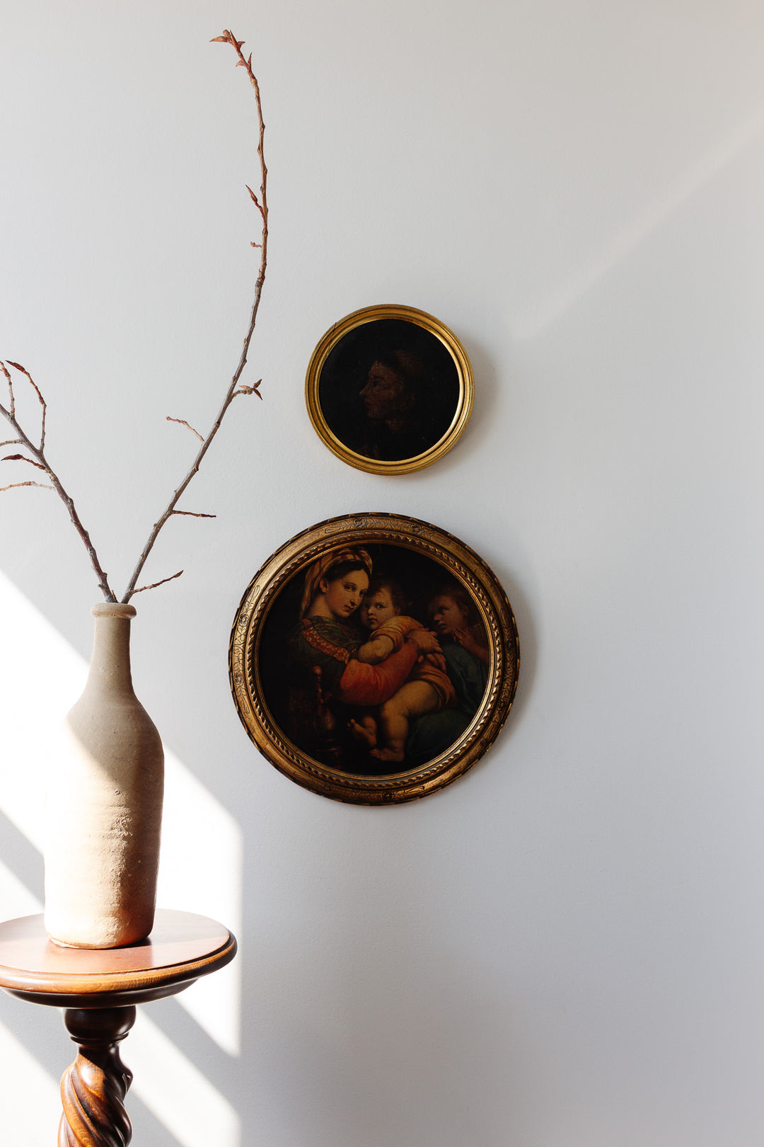 18th century french oil painting on canvas