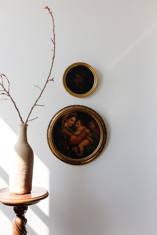 18th century french oil painting on canvas