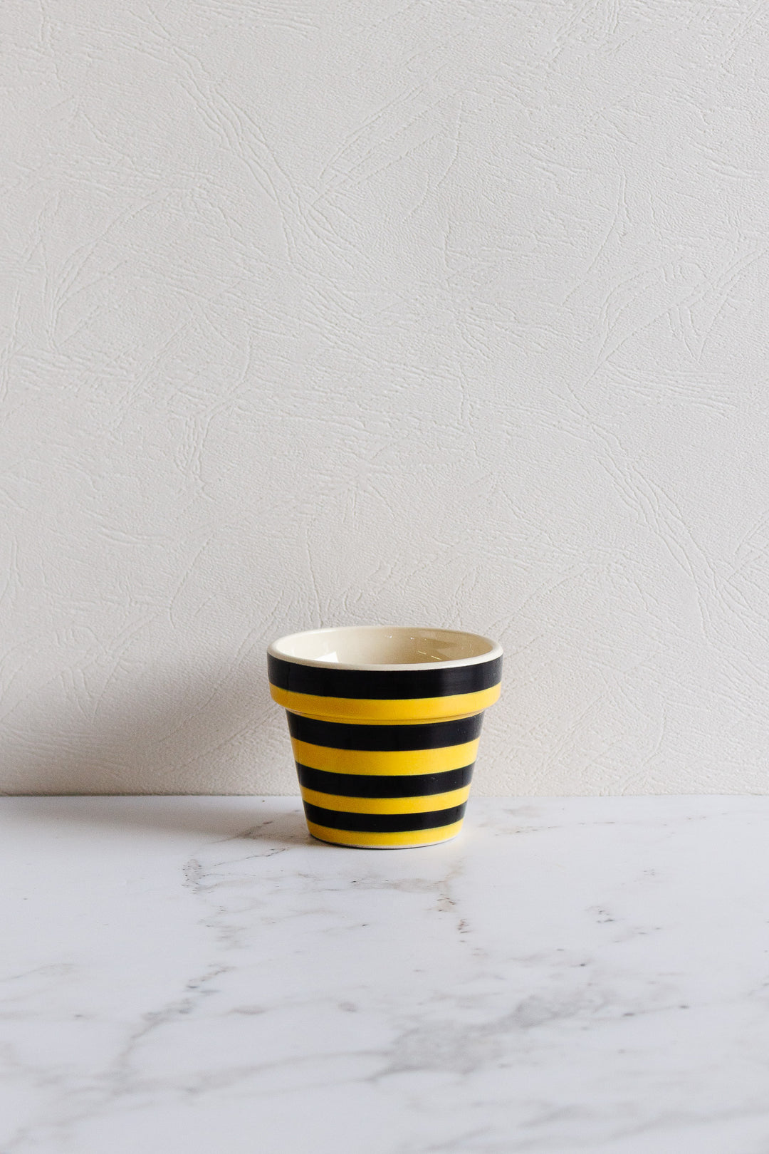 rare midcentury faïence pot made by M.Y.B. Croix-de-Vie