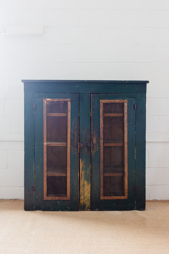 antique primitive pie safe cabinet