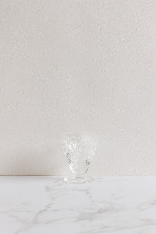 royal doulton georgian crystal juice glasses