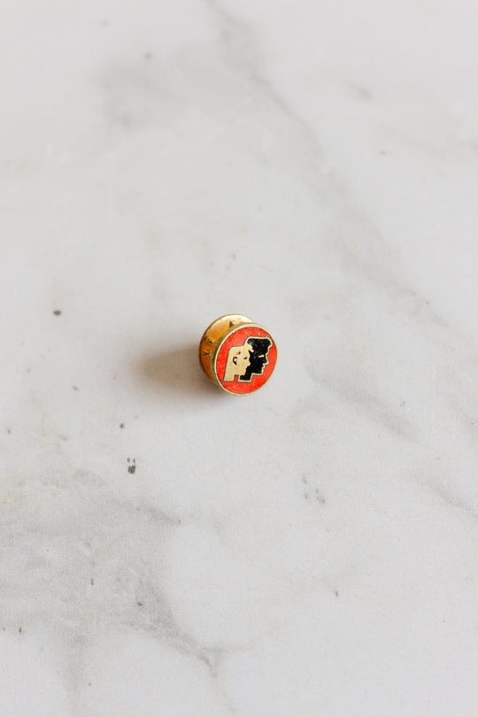 midcentury french "conseil scolaire" enamel pin