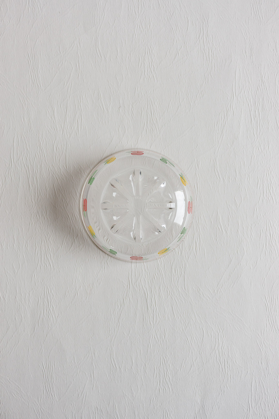 pair of vintage italian dessert glass bowls