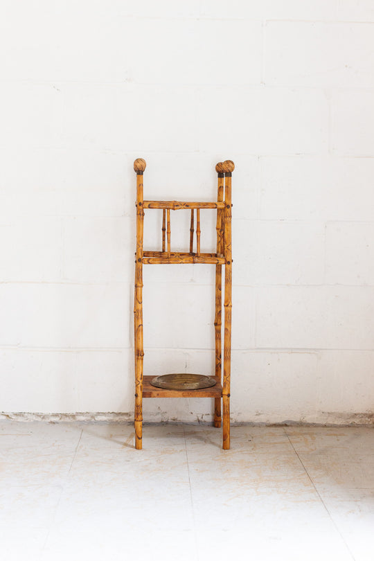 19th century Victorian aesthetic movement bamboo umbrella stand