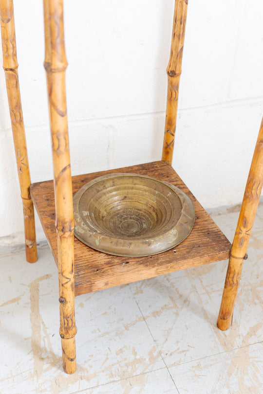 19th century Victorian aesthetic movement bamboo umbrella stand