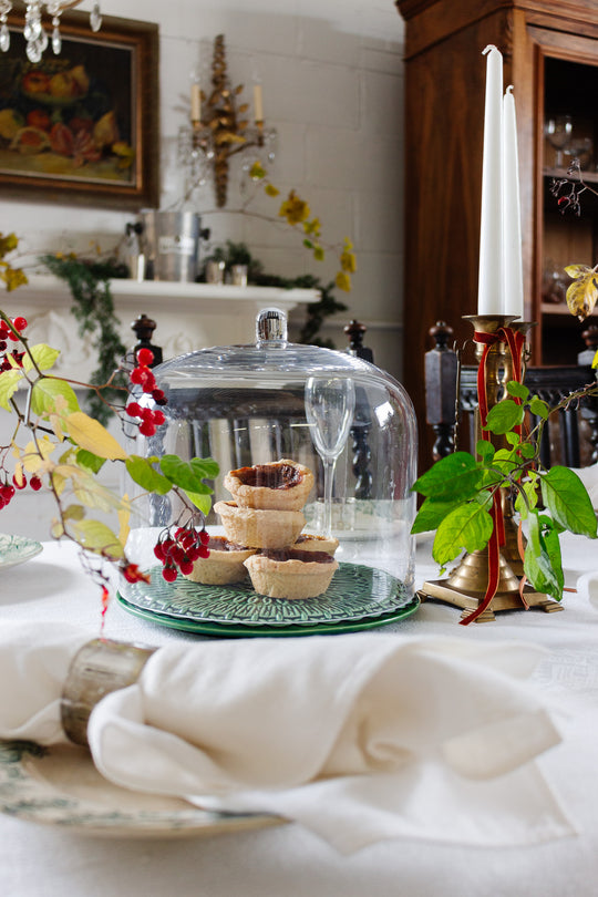 antique french large gien majolica patterned trivet