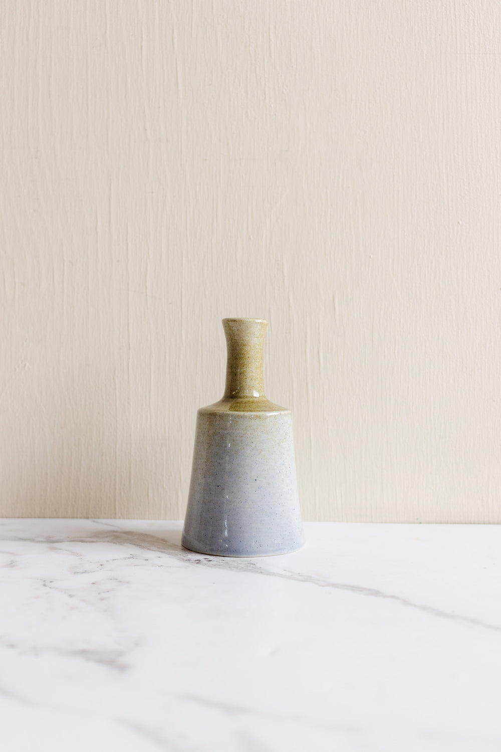 vintage french artisnal bud vase