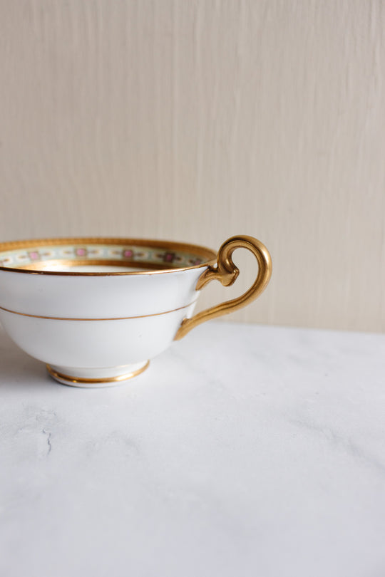 antique royal doulton gilt embossed tea cup