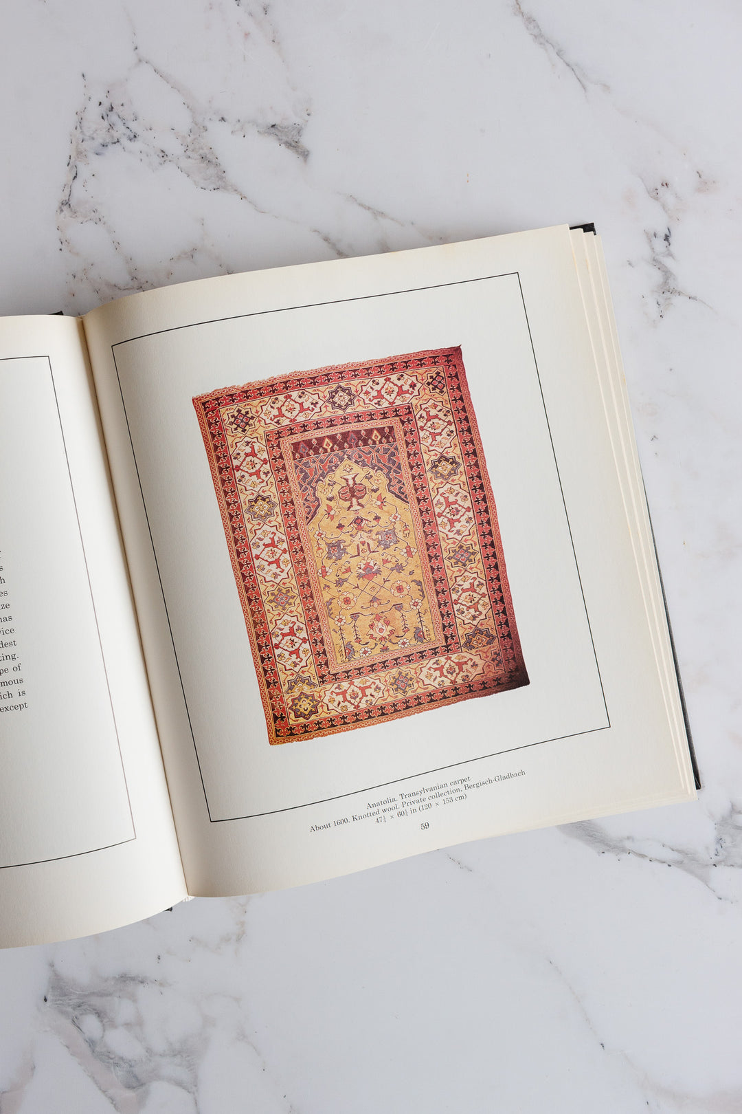 oriental Carpets vintage coffee table book