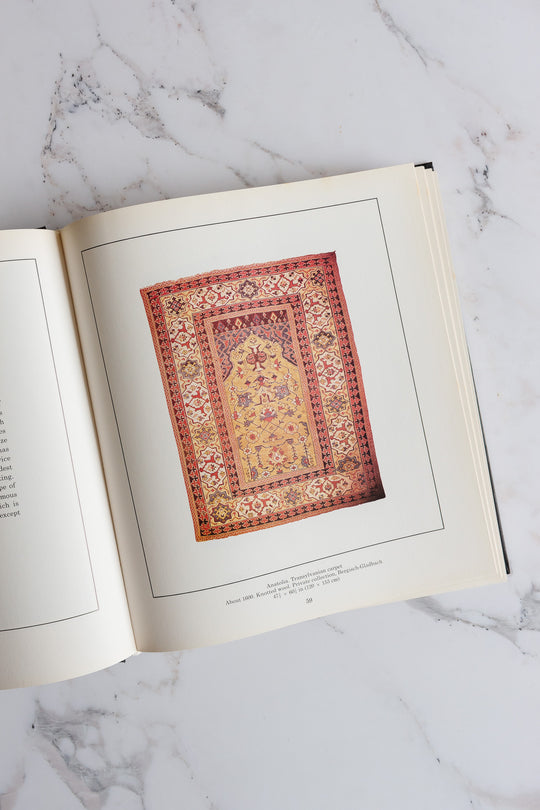 oriental Carpets vintage coffee table book
