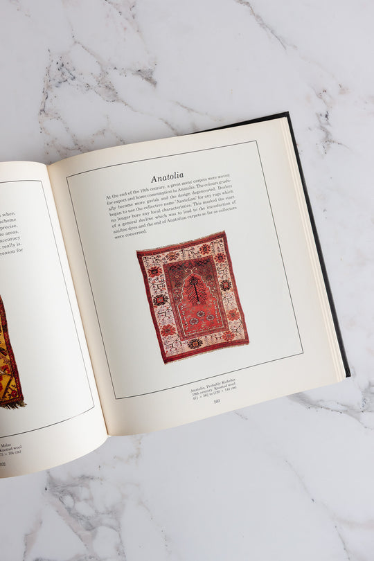 oriental Carpets vintage coffee table book