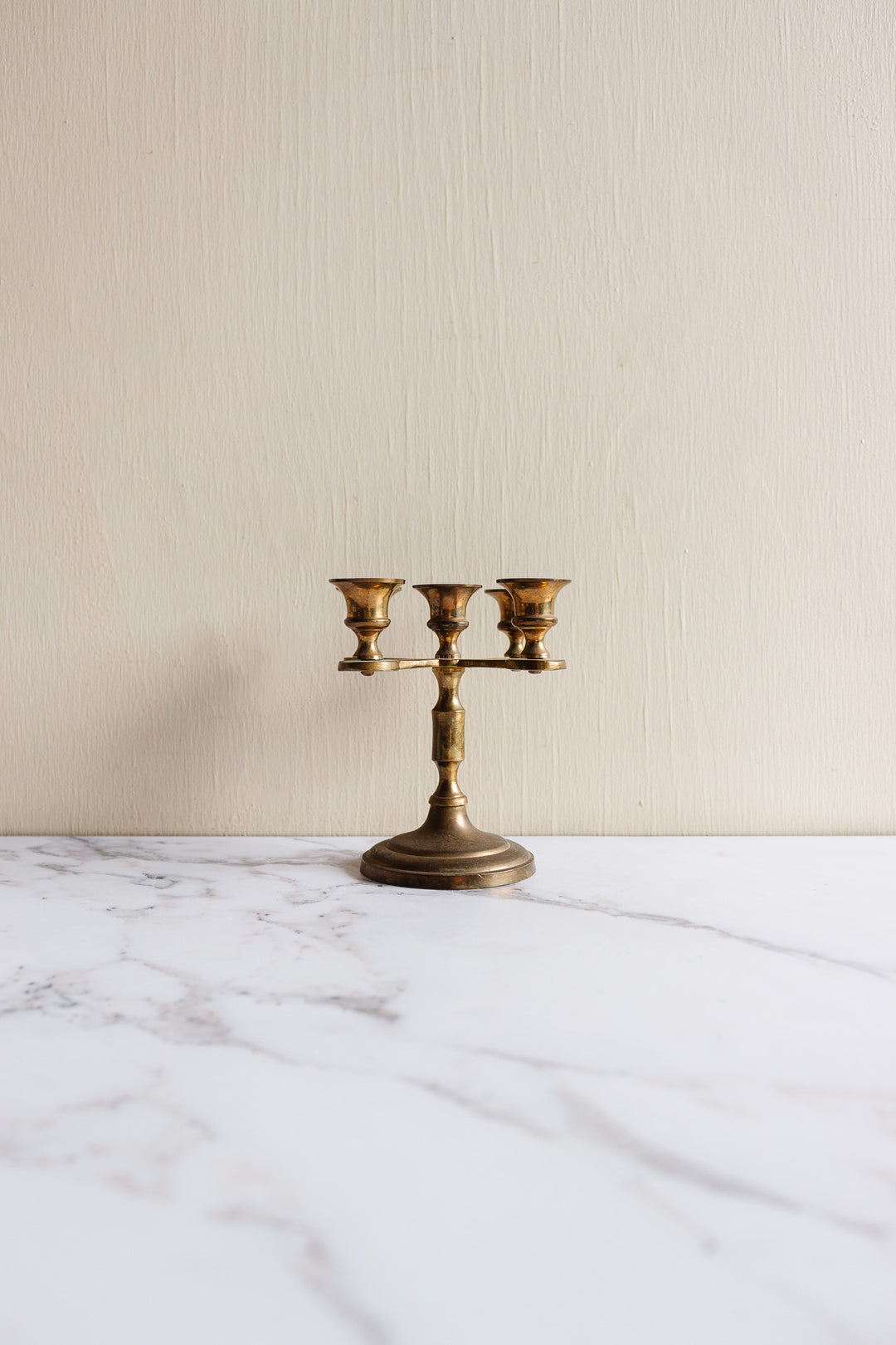 vintage french petite candelabra