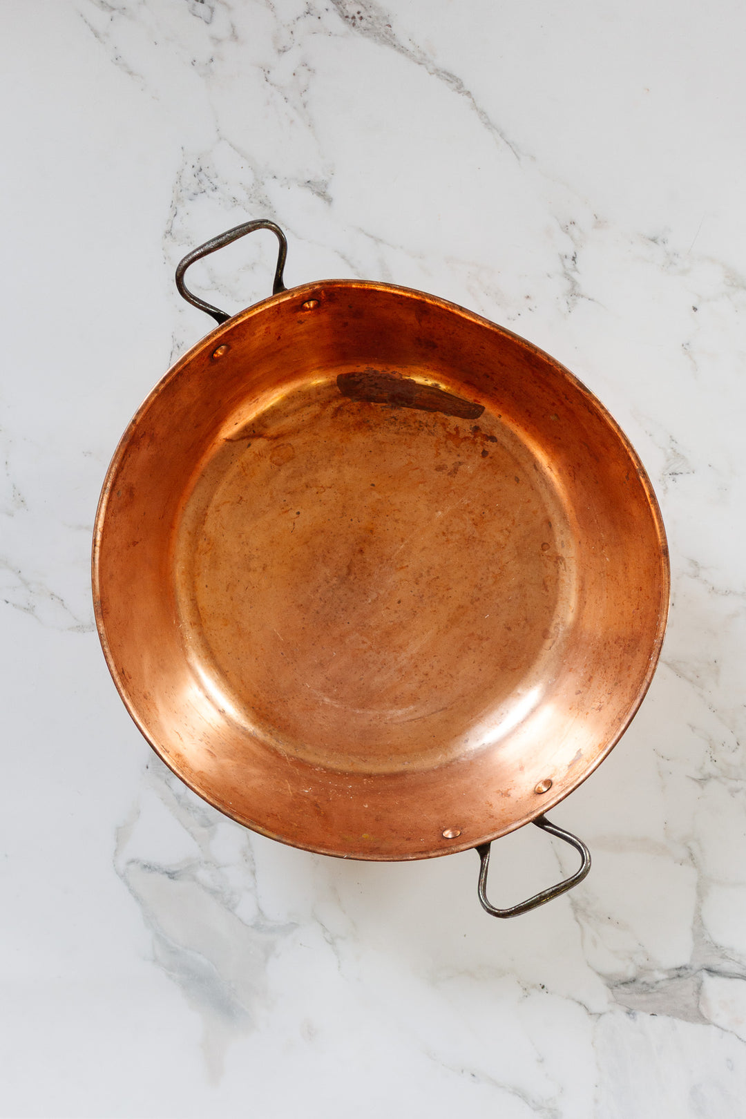 antique french copper jam pot ii